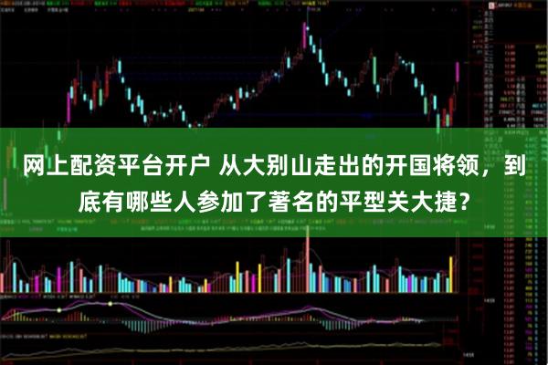 网上配资平台开户 从大别山走出的开国将领，到底有哪些人参加了著名的平型关大捷？